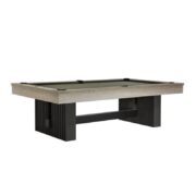 American Heritage Vancouver Two-Tone Natural and Black Ash Pool Table - Image 2