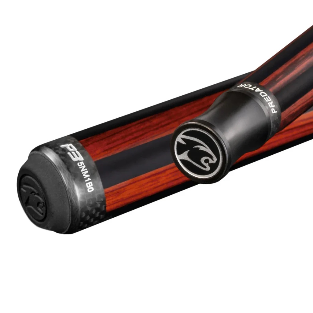 img_3505 Predator P3 REVO Red Tiger Pool Cue with No Wrap - Image 1