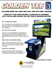 Golden Tee PGA Tour Clubhouse Standard Edition - Image 3