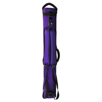 J&J America 4B/8S Purple Nylon Double Strap Case