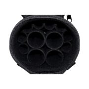 J&J America 4B/8S Black Nylon Double Strap Case - Image 2